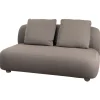 Cane-line Terrassenmöbel^Capture Sofa, 2-Sitzer, Taupe