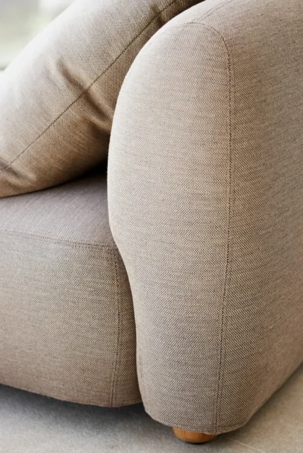 Cane-line Terrassenmöbel^Capture Sofa, 2-Sitzer, linkes Modul, Taupe