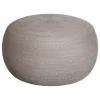 Cane-line Terrassenmöbel | Sitzgelegenheiten^Circle Fußhocker, groß, rund, Taupe