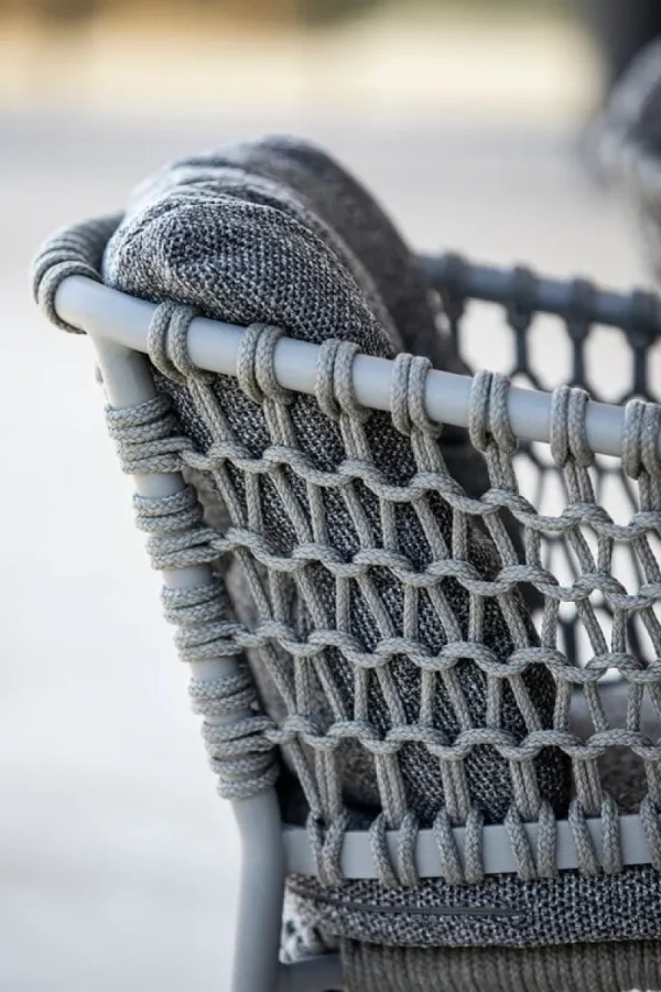 Cane-line Outdoor-textilien^Ocean Stuhlkissen-Set, Dunkelgrau