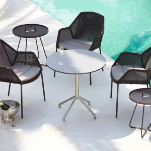 Cane-line Terrassenmöbel | Tische^On-the-move Tisch, groß, schwarz