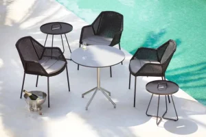 Cane-line Terrassenmöbel | Tische^On-the-move Tisch, klein, schwarz