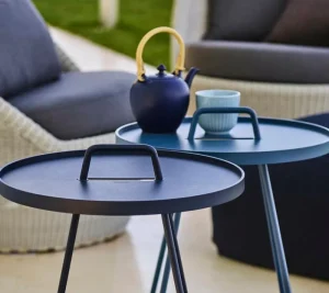 Cane-line Terrassenmöbel | Tische^On-the-move Tisch, klein, Dunkelblau