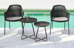 Cane-line Terrassenmöbel | Tische^On-the-move Tisch, klein, schwarz