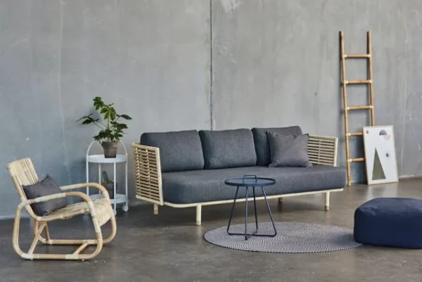 Cane-line Terrassenmöbel | Tische^On-the-move Tisch, klein, Dunkelblau