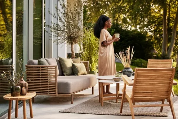Cane-line Terrassenmöbel | Tische^Royal Couchtisch, rechteckig, Teakholz