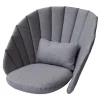 Cane-line Outdoor-textilien^Sitzkissenset für Peacock Loungesessel, Grau
