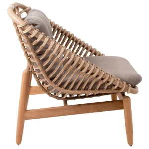 Cane-line Terrassenmöbel^String Loungesessel, Natur – Taupe