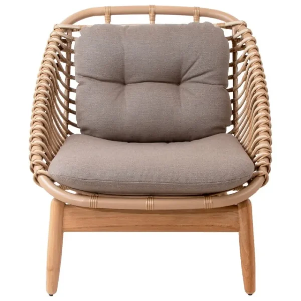 Cane-line Terrassenmöbel^String Loungesessel, Natur – Taupe