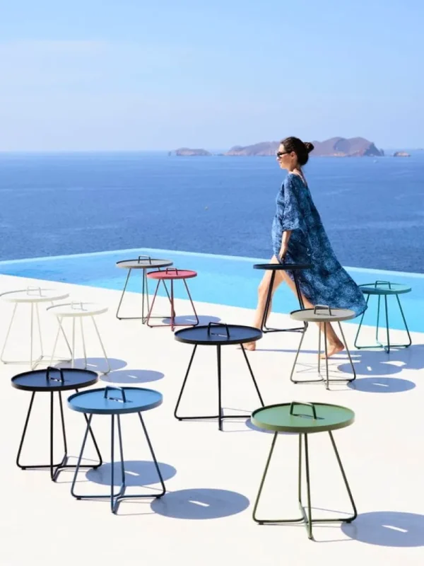 Cane-line Terrassenmöbel | Tische^Tisch On-the-move, klein, Aqua