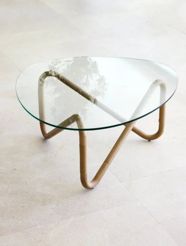 Cane-line Terrassenmöbel | Tische^Wave Couchtisch, Natur - Transparent