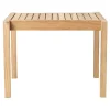 Carl Hansen & Su00f8n Terrassenmöbel^Carl Hansen & Søn AH901 Outdoor Beistelltisch/Hocker, 59,5 x 48,5 cm, Teak