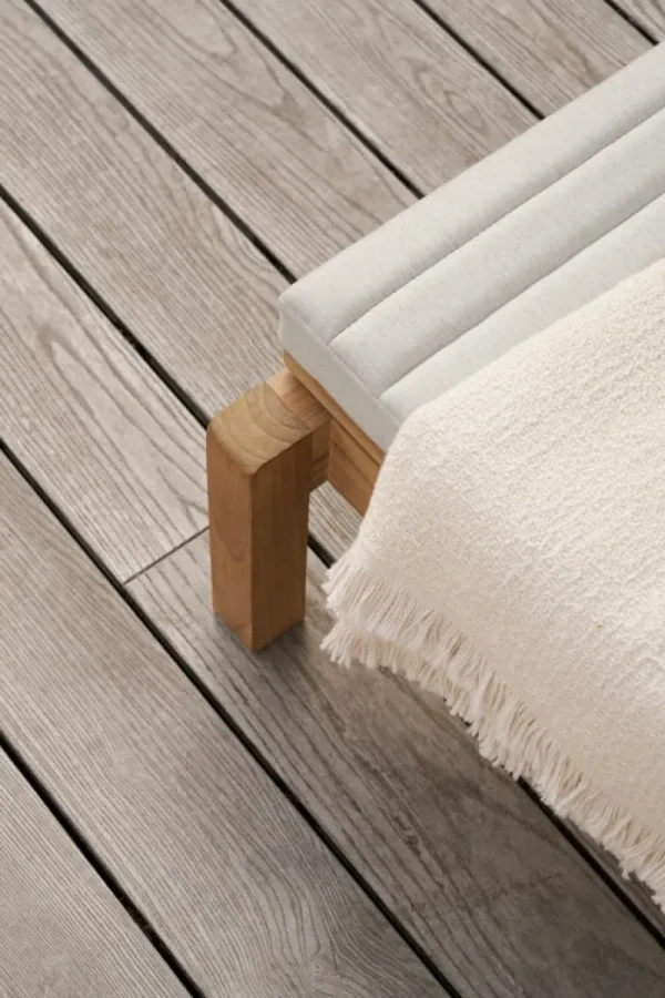 Carl Hansen & Su00f8n Terrassenmöbel^Carl Hansen & Søn AH603 Outdoor Fußstütze für Liege, Teak