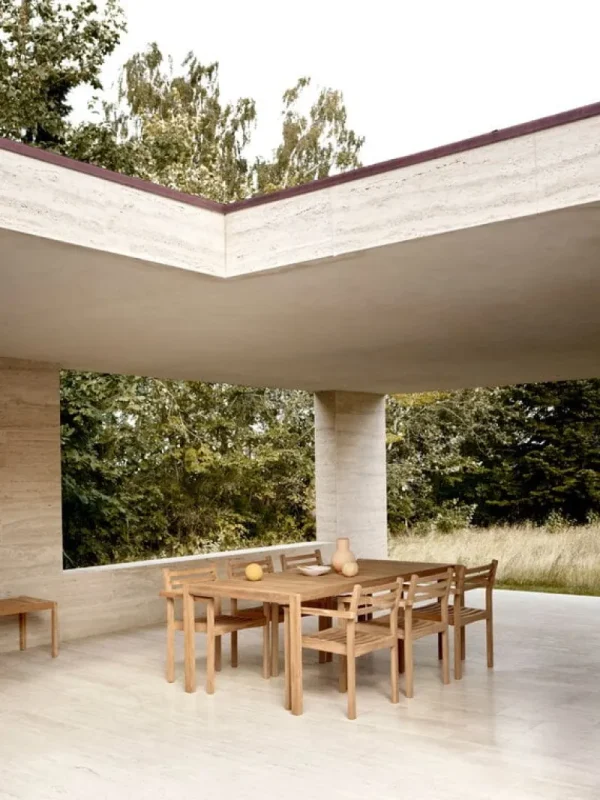Carl Hansen & Su00f8n Terrassenmöbel^Carl Hansen & Søn AH901 Outdoor Esstisch, 100 x 203 cm, Teak