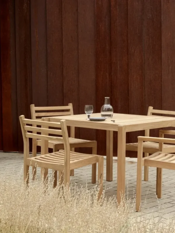 Carl Hansen & Su00f8n Terrassenmöbel^Carl Hansen & Søn AH902 Outdoor Esstisch, 100 x 98,5 cm, Teak