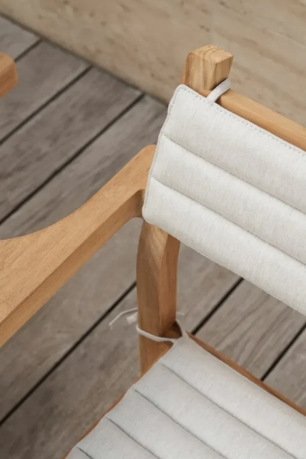 Carl Hansen & Su00f8n Outdoor-textilien^Carl Hansen & Søn AH601S Sitzkissen, Agora Life Oat