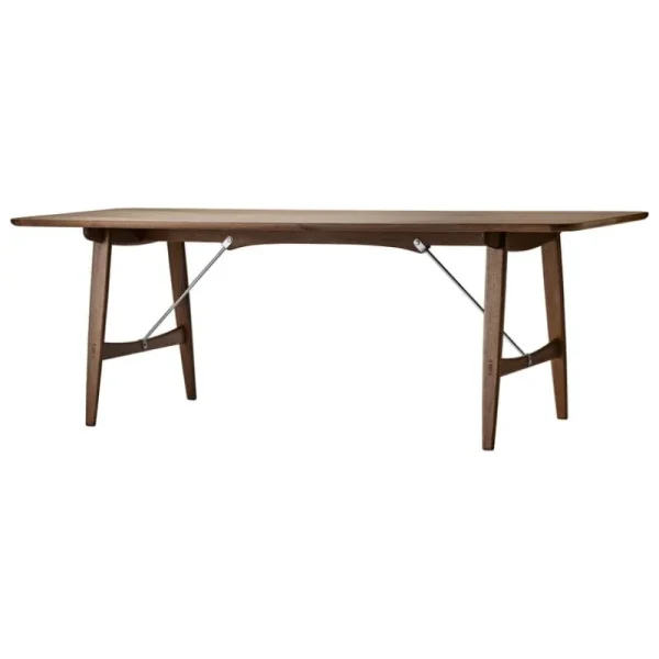 HAY Tische-Carl Hansen & Søn BM1160 Hunting Esstisch, Walnuss geölt - Stahl