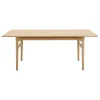 Carl Hansen & Su00f8n Tische-Carl Hansen & Søn CH327 Esstisch, Eiche Geölt