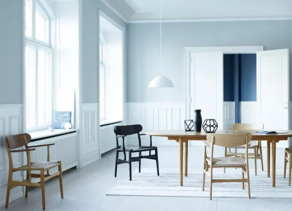 Carl Hansen & Su00f8n Sitzgelegenheiten-Carl Hansen & Søn CH26 Stuhl, geölte Eiche und Walnuss - Naturkordel