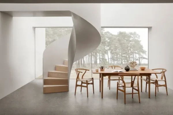 Artek Sitzgelegenheiten-Carl Hansen & Søn CH24 Wishbone Stuhl, geöltes Teak - Naturkordel