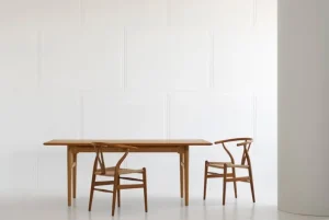 Artek Sitzgelegenheiten-Carl Hansen & Søn CH24 Wishbone Stuhl, geöltes Teak - Naturkordel