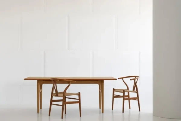 Artek Sitzgelegenheiten-Carl Hansen & Søn CH24 Wishbone Stuhl, geöltes Teak - Naturkordel