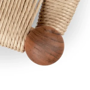 Artek Sitzgelegenheiten-Carl Hansen & Søn CH24 Wishbone Stuhl, geöltes Teak - Naturkordel