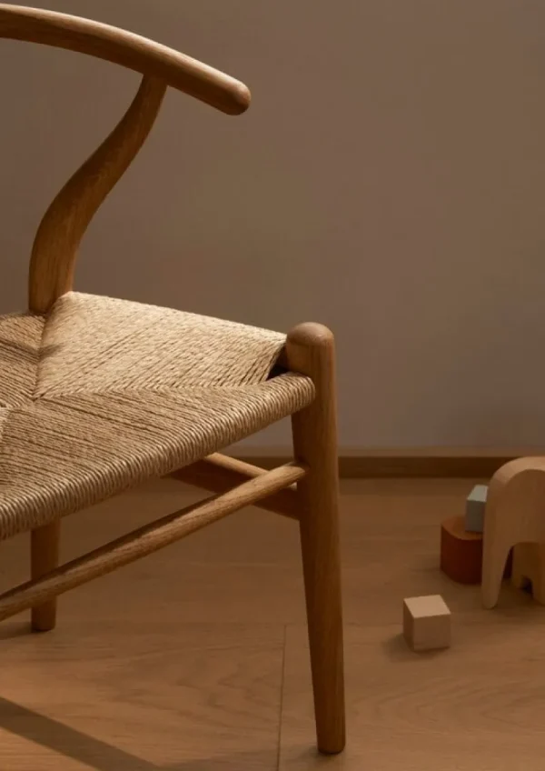 Vitra Sitzgelegenheiten-Carl Hansen & Søn CH24 Wishbone Stuhl, Eiche geölt - Naturkordel