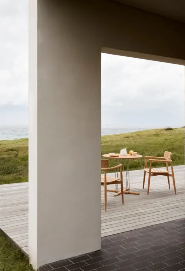 Carl Hansen & Su00f8n Terrassenmöbel^Carl Hansen & Søn Embrace E008 Esstischstuhl, Teak