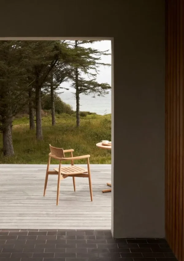 Carl Hansen & Su00f8n Terrassenmöbel^Carl Hansen & Søn Embrace E008 Esstischstuhl, Teak