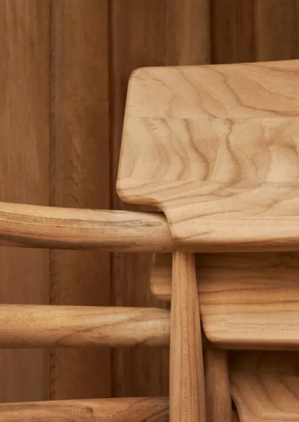 Carl Hansen & Su00f8n Terrassenmöbel^Carl Hansen & Søn Embrace E008 Esstischstuhl, Teak