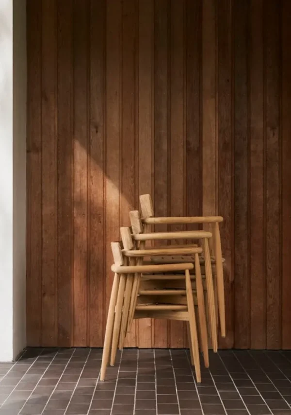 Carl Hansen & Su00f8n Terrassenmöbel^Carl Hansen & Søn Embrace E008 Esstischstuhl, Teak