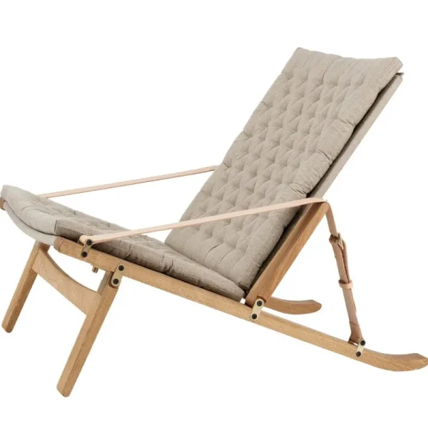 Carl Hansen & Su00f8n Sitzgelegenheiten-Carl Hansen & Søn FK11 Plico Stuhl, Eiche geölt - Naturleinen