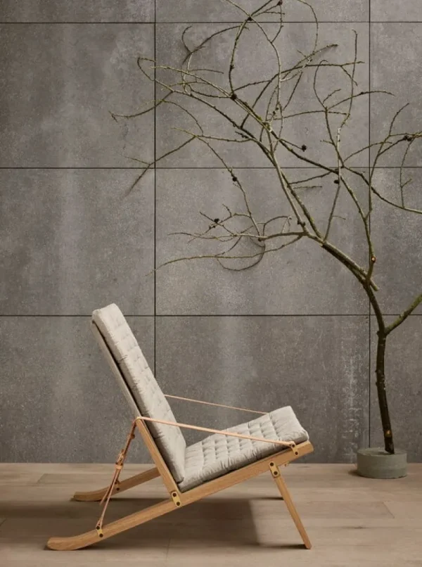 Carl Hansen & Su00f8n Sitzgelegenheiten-Carl Hansen & Søn FK11 Plico Stuhl, Eiche geölt - Naturleinen
