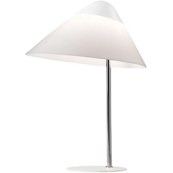 Audo Copenhagen Tischlampen-Carl Hansen & Søn Opala Midi Tischleuchte, Weiß