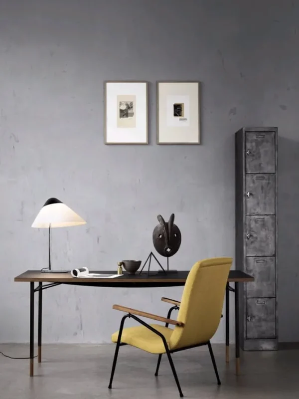 Audo Copenhagen Tischlampen-Carl Hansen & Søn Opala Midi Tischleuchte, Weiß