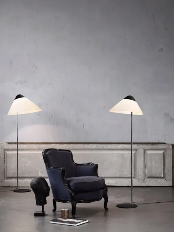 Anglepoise Stehleuchten-Carl Hansen & Søn Opala Midi Stehleuchte, Schwarz