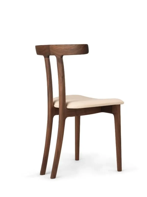 Interface Sitzgelegenheiten-Carl Hansen & Søn OW58 T-Chair, Walnuss geölt - beiges Leder Sif 90