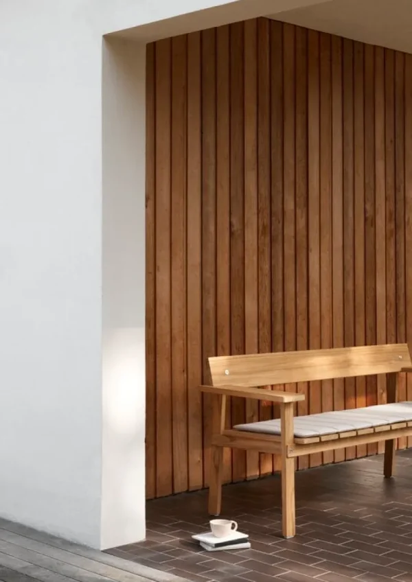 Carl Hansen & Su00f8n Outdoor-textilien | Terrassenmöbel^Carl Hansen & Søn Timbur GL101 Sitzkissen, Agora Life Oat