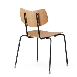 Vitra Sitzgelegenheiten-Carl Hansen & Søn VLA26T Vega Stuhl, Schwarz - lackierte Eiche