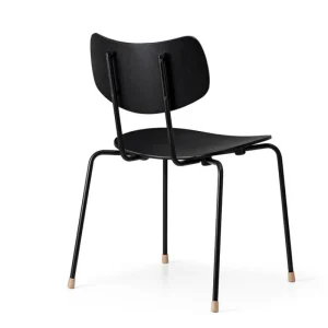 Carl Hansen & Su00f8n Sitzgelegenheiten-Carl Hansen & Søn VLA26T Vega Stuhl, Schwarz - schwarze Eiche