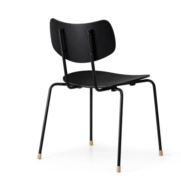 Carl Hansen & Su00f8n Sitzgelegenheiten-Carl Hansen & Søn VLA26T Vega Stuhl, Schwarz - schwarze Eiche