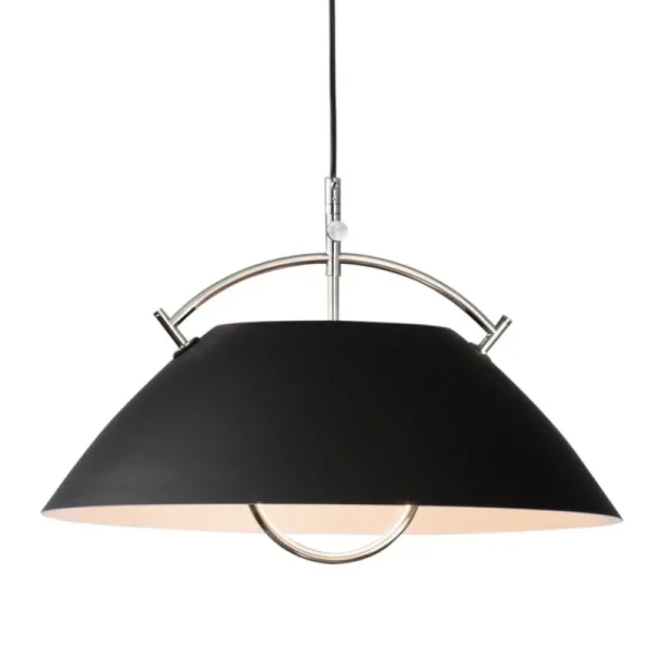 Artemide Deckenleuchten-Carl Hansen & Søn Wegner Pendelleuchte, Schwarz – Nickel