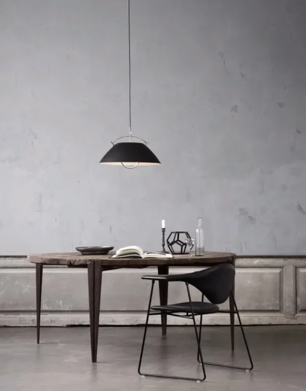 Artemide Deckenleuchten-Carl Hansen & Søn Wegner Pendelleuchte, Schwarz – Nickel