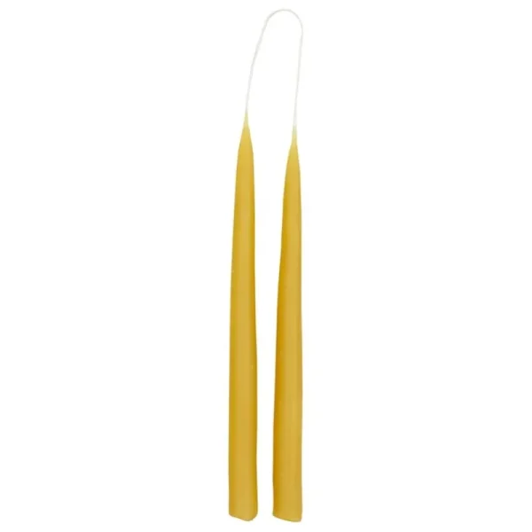 Iittala Kerzen Und Kerzenhalter-Collaboratorio Candela Kerze, 23 cm, 2 Stück, Honigfarben