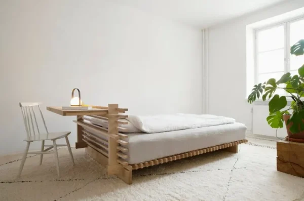 ferm LIVING Tische-Collaboratorio Cubile 100 Schreibtisch, Eiche