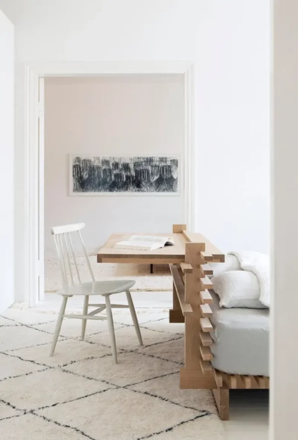 ferm LIVING Tische-Collaboratorio Cubile 100 Schreibtisch, Eiche