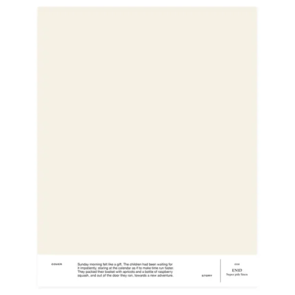 Cover Story Wandfarben^Farbmuster, 006 ENID – Super Pale Linen