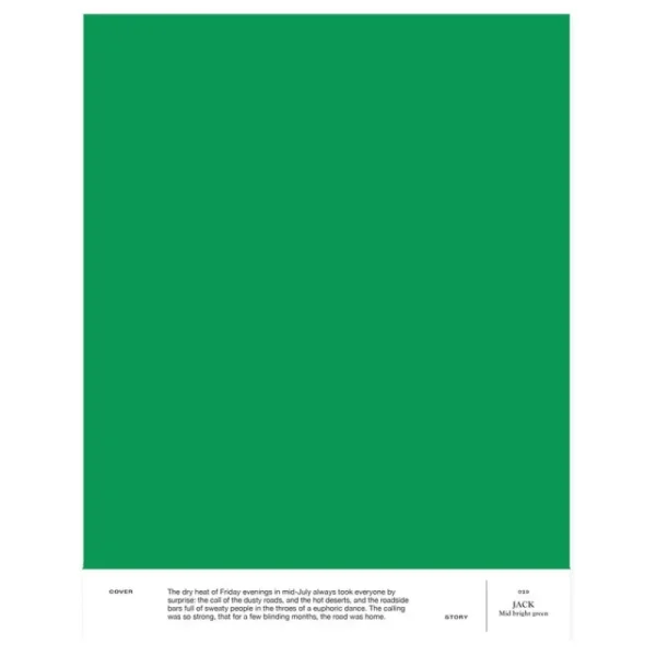 Cover Story Wandfarben^Farbmuster, 029 JACK – mittleres Hellgrün