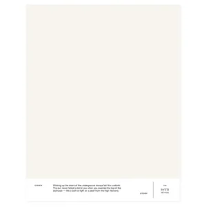 Cover Story Wandfarben^Farbmuster, 001 PATTI – All White